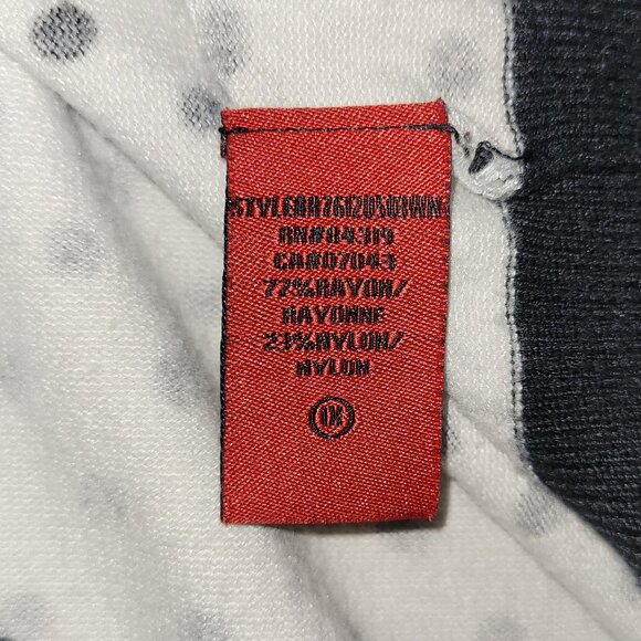 1X | RED | 3/4 Sleeve Button Down Cardigan - Picture 5 of 5